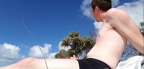  Beach Jerk Off